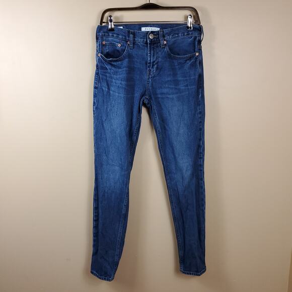 Pacsun Medium Wash Stacked Skinny Jeans Size 28x30 - Picture 1 of 10